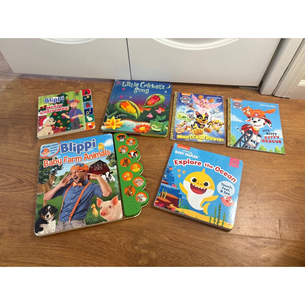 Lot‎ of 6 Kids Books
